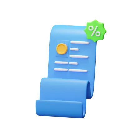 Invoice Download This Item Now 3D Icon