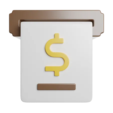 Invoice  3D Icon