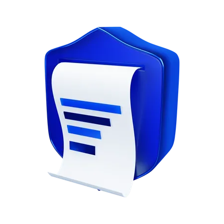 Invoice  3D Icon