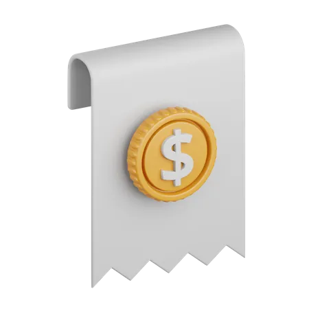 Invoice  3D Icon