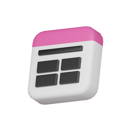 Invoice  3D Icon