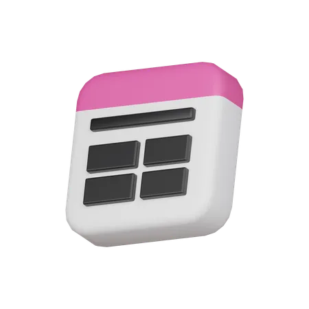 Invoice  3D Icon