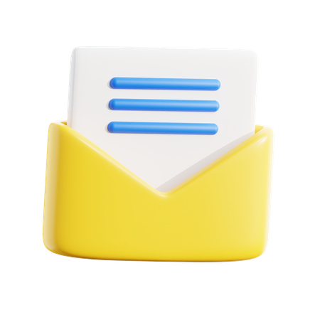 Invoice  3D Icon