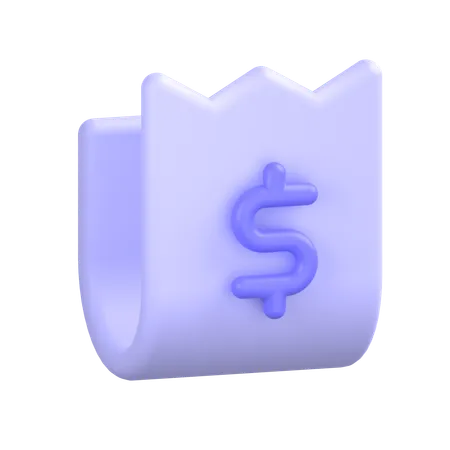 Invoice  3D Icon