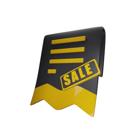 Invoice  3D Icon