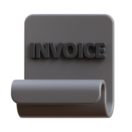 Invoice  3D Icon