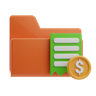 invoice folder symbol