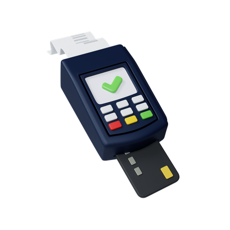 Invoice Machine  3D Icon
