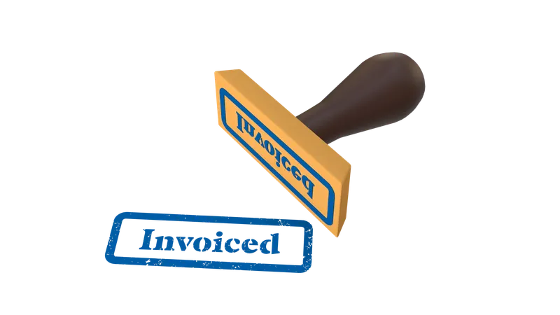 Invoiced  3D Icon