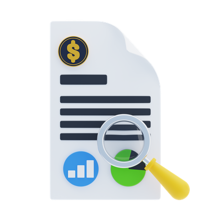 Invoicing System  3D Icon