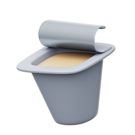 Iogurte  3D Icon