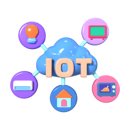 IOT  3D Icon