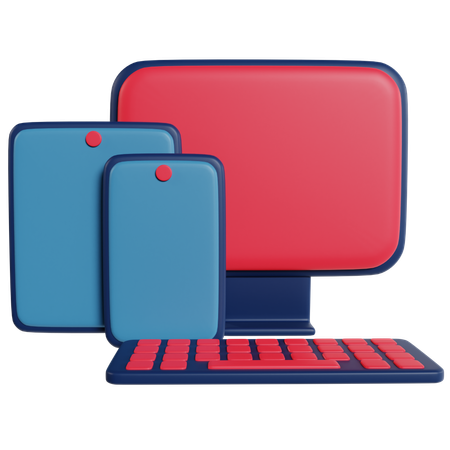 Iot Smart Devices  3D Icon