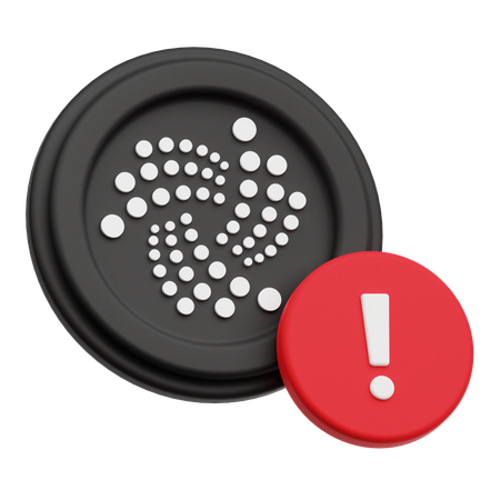Alerta iota  3D Icon
