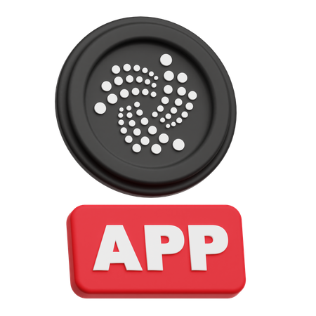 Iota App  3D Icon