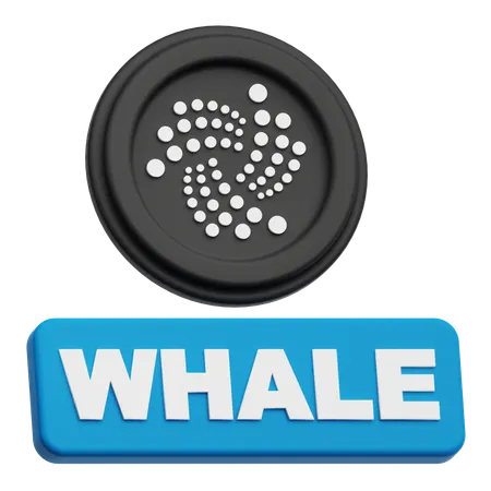 Baleia iota  3D Icon
