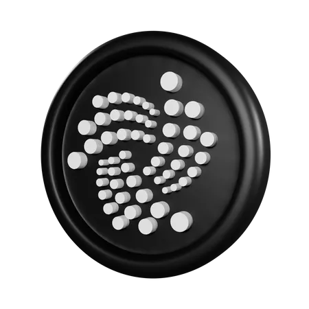 IOTA Coin  3D Icon