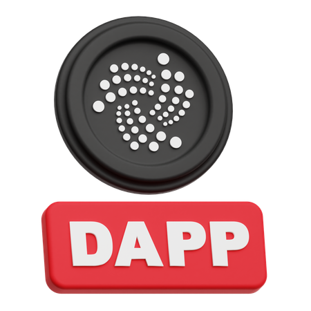 Iota Dapp  3D Icon
