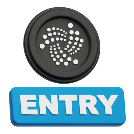 Iota Entry  3D Icon
