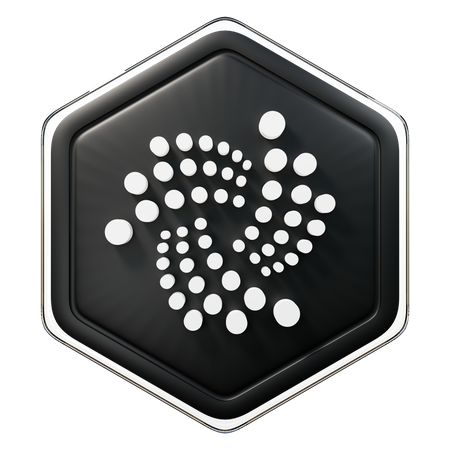 IOTA (MIOTA) Badge 3D Icon