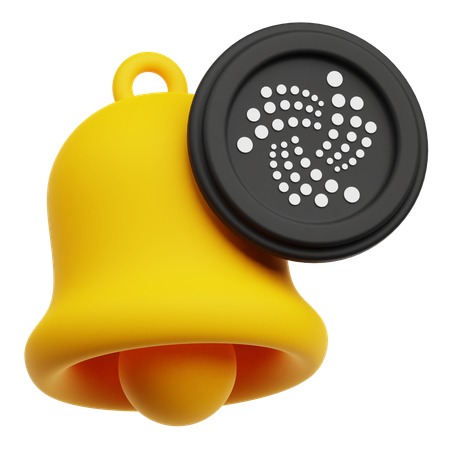 Iota Notification  3D Icon