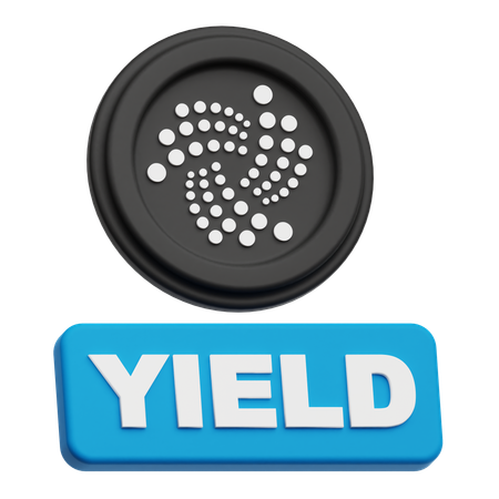 Rendimento iota  3D Icon