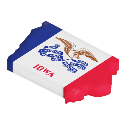 Iowa  3D Icon