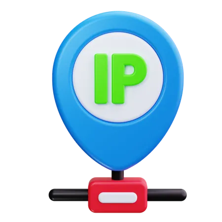 IP addres  3D Icon