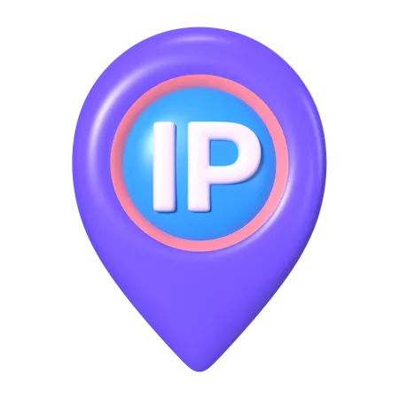 This Is IP Address 3 D Render Illustration Icon It Comes As A High Resolution PNG File Isolated On A Transparent Background The Available 3 D Model File Formats Include BLEND OBJ FBX And GLTF 3D Icon