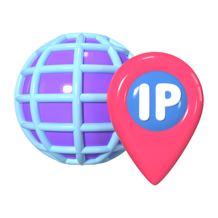 Ip Address  3D Icon