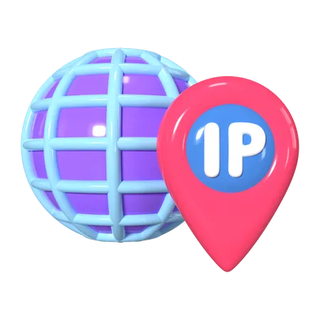 Ip Address  3D Icon