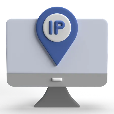 IP Address  3D Icon