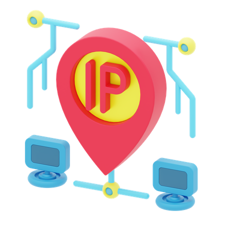 Ip Address  3D Icon