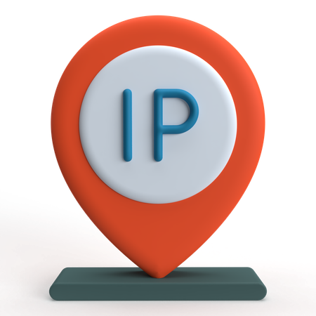 IP Address  3D Icon