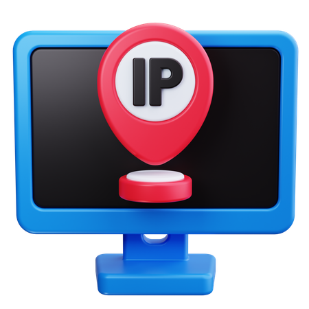 Ip Address  3D Icon