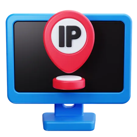 Ip Address  3D Icon