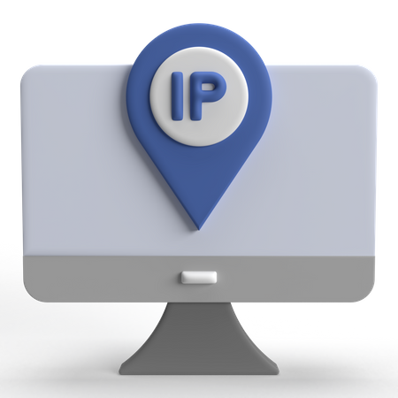 IP Address  3D Icon