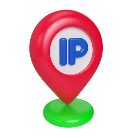 Ip Address 3D Illustration
