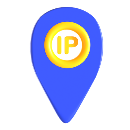 Ip Location  3D Icon