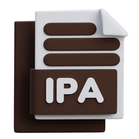 Ipa File  3D Icon