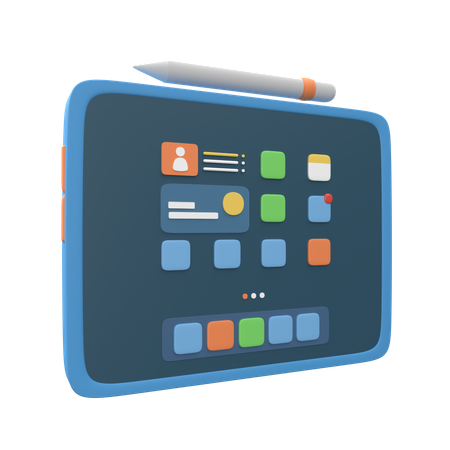 Ipad Tablet  3D Icon