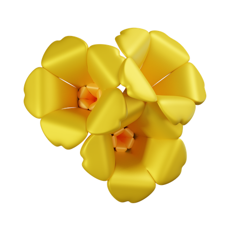 Ipe Flower  3D Illustration