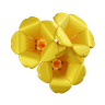 3d floral emoji