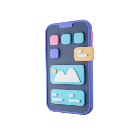 Iphone 3D Icon