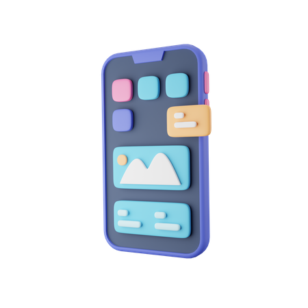 Iphone  3D Icon