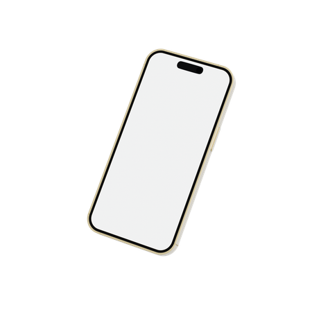 IPhone Amarelo  3D Icon