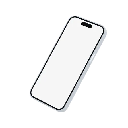 IPhone ブルー  3D Icon