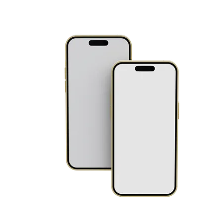 IPhone Jaune  3D Icon