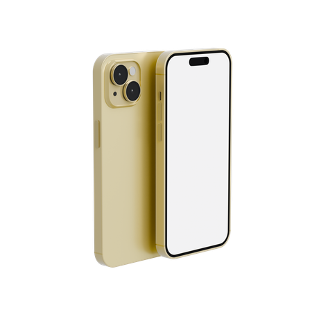 IPhone Jaune  3D Icon