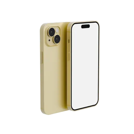 IPhone Jaune  3D Icon